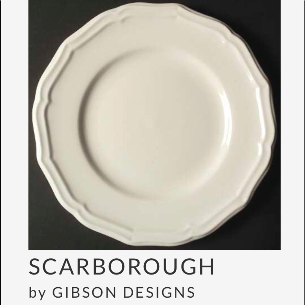 Gibson dinner plate 🍽
